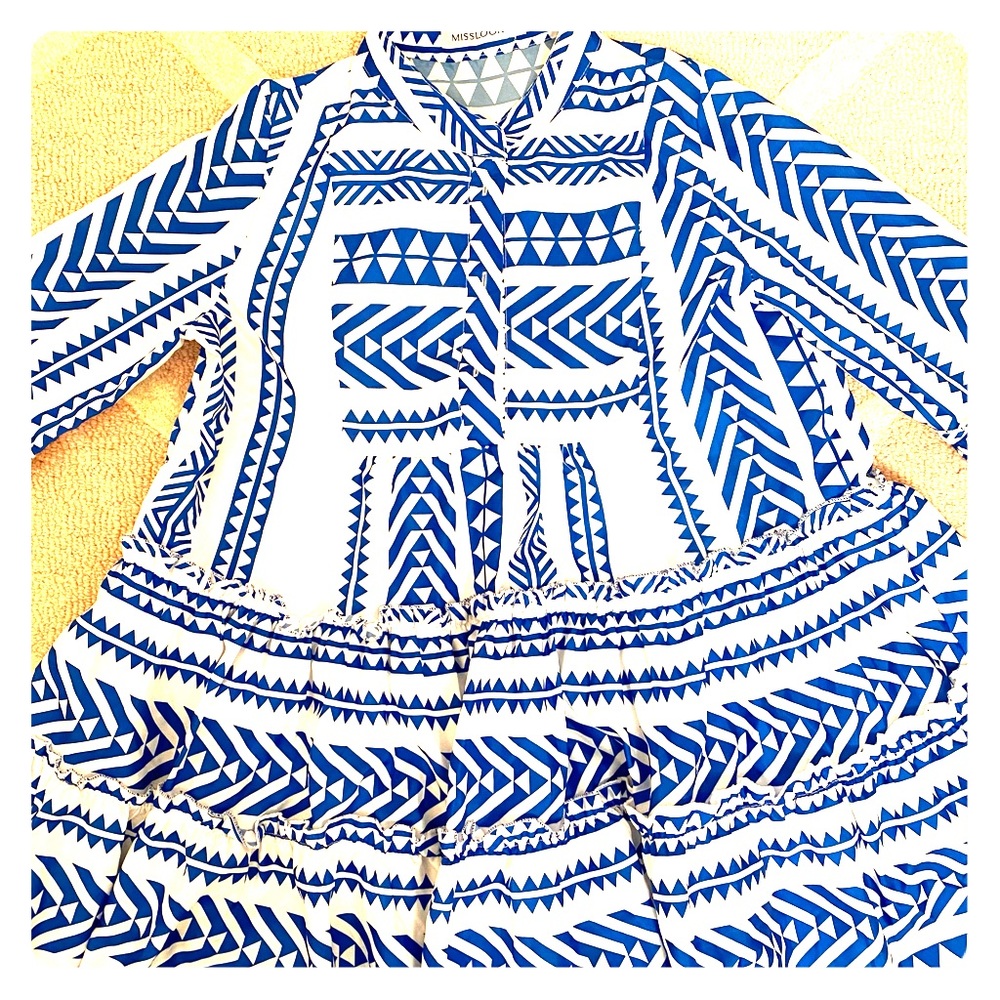 Miss look swim cover summer dress